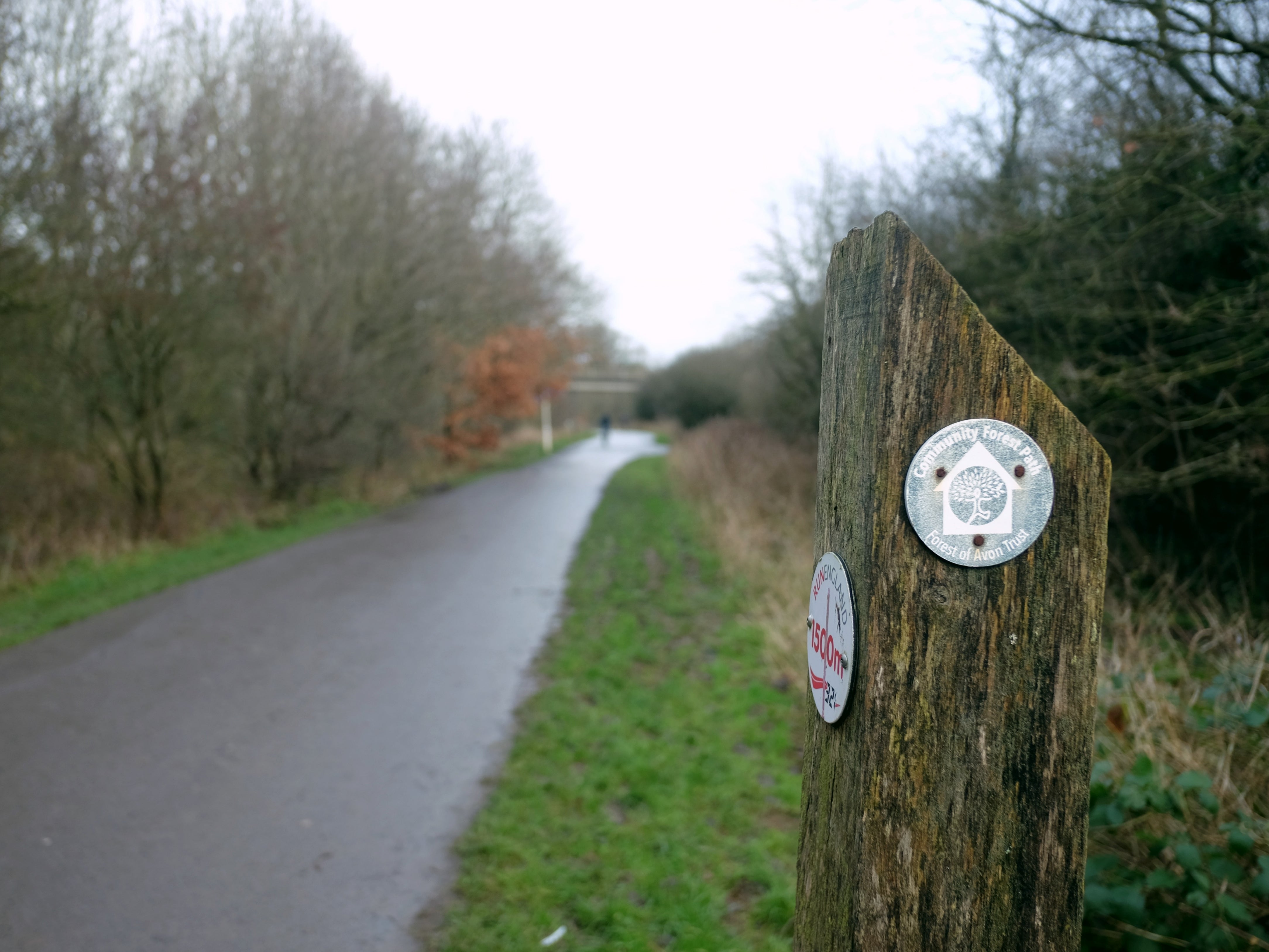 The Community Forest Path covers 46 miles in the south west