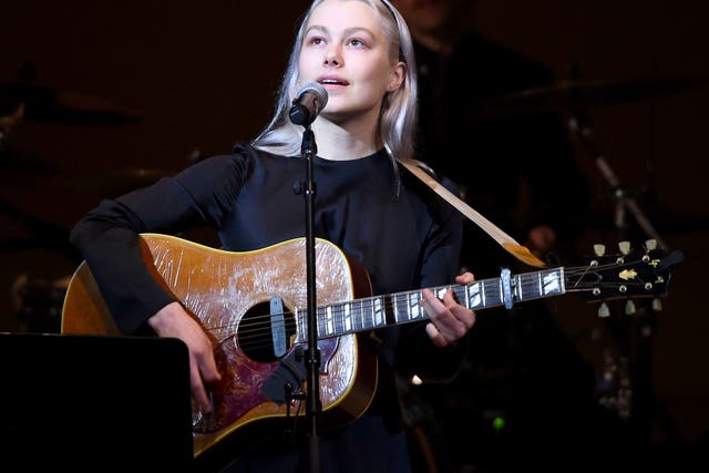 Phoebe Bridgers perform during the 33nd Annual Tibet House US Benefit Concert & Gala on 26 February 2020 in New York City