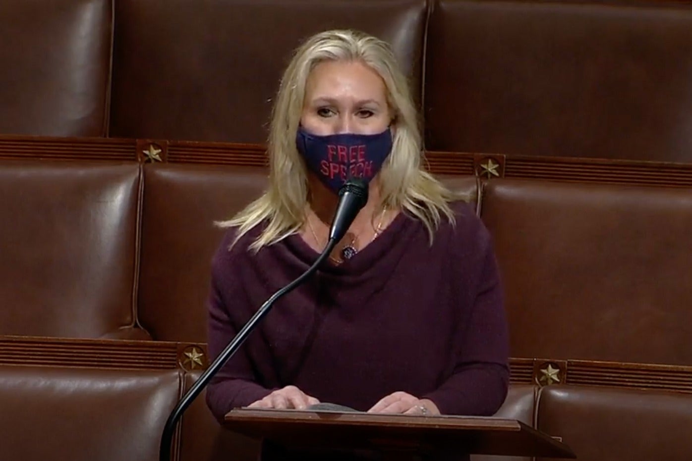 <p>"Lo que necesitan saber sobre mí es que soy una estadounidense muy regular, al igual que las personas que represento en mi distrito".</p>