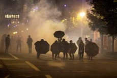Oregon looks at ban on using tear gas against crowds