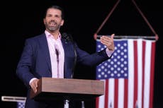 Donald Trump Jr shares hateful memes mocking AOC’s Capitol riots trauma