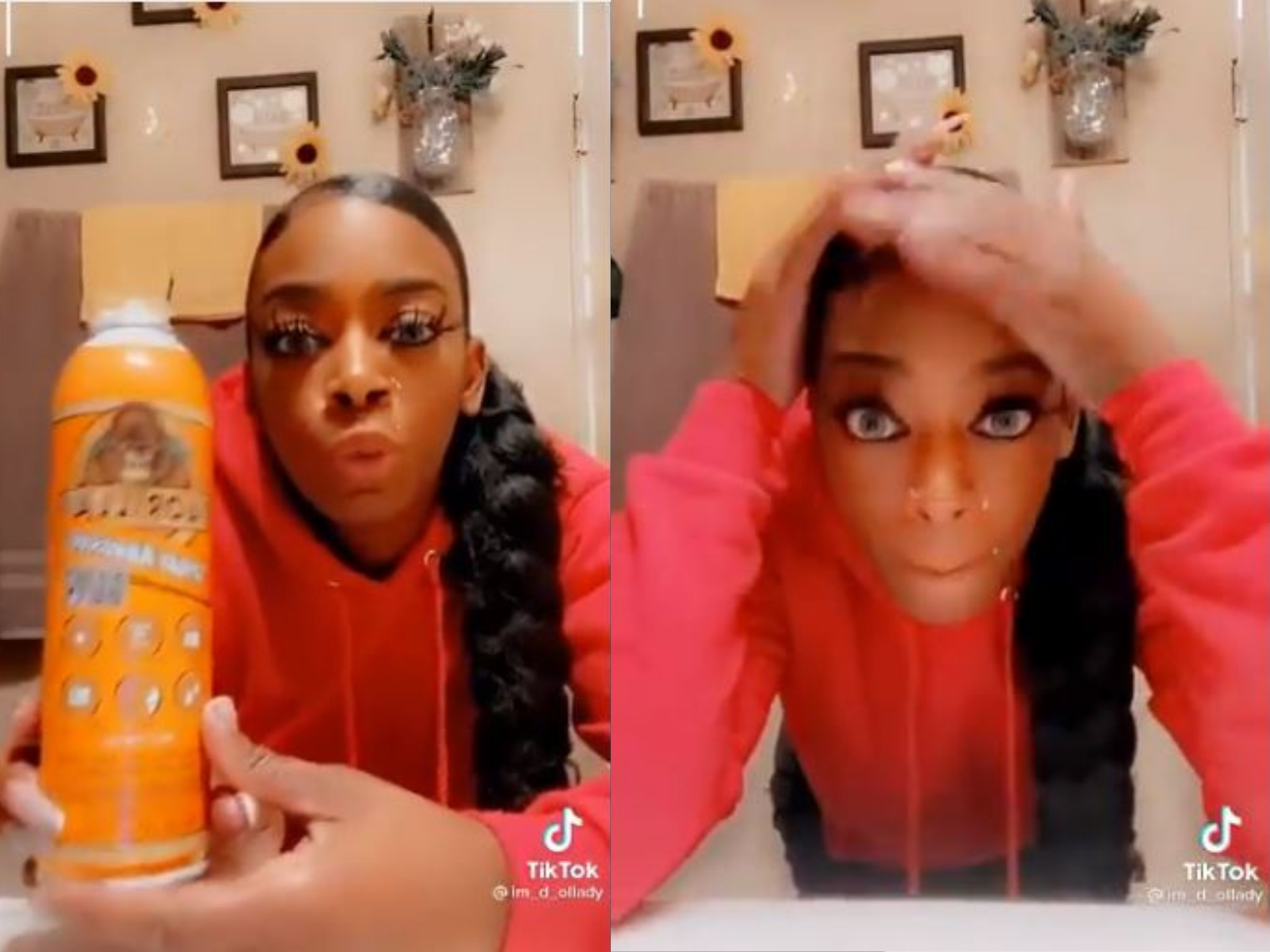 gorilla glue hair tiktok