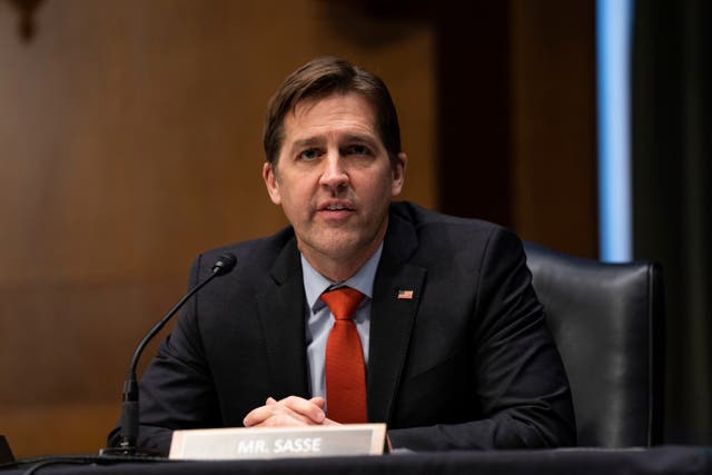 <p>Ben Sasse has vocally condemned Donald Trump for his involvement in the riots at the US Capitol</p>