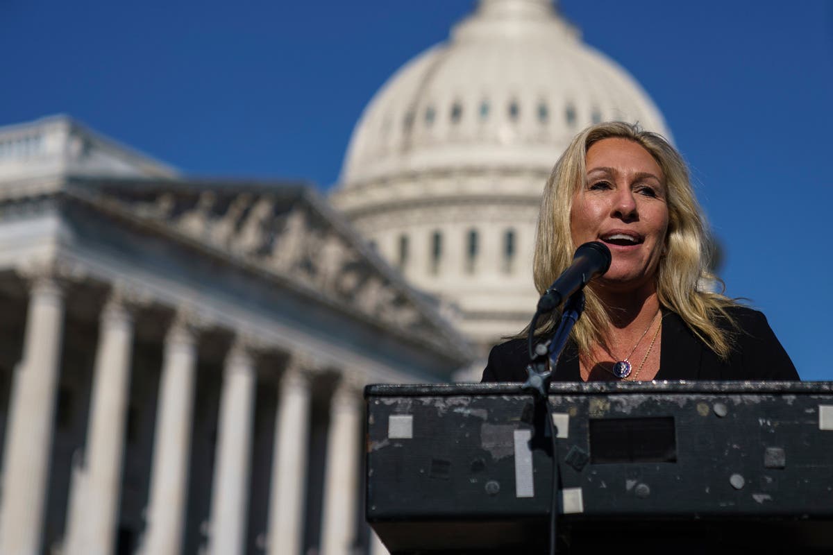 Marjorie Taylor Greene finally apologises but only after attacking AOC and blaming media for hate she spread