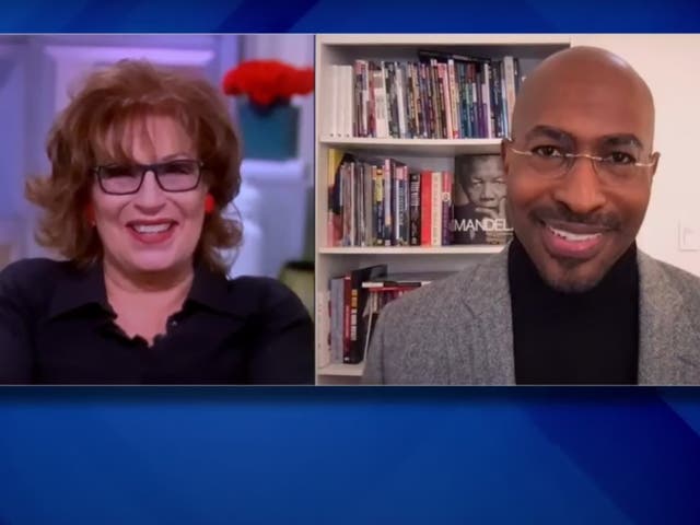 <p>The View co-hosts clash with ‘political chameleon’ Van Jones</p>