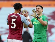 Aston Villa vs Arsenal result: Emi Martinez reminds Gunners what they are missing in narrow win
