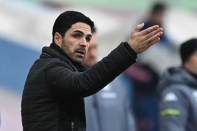 Arsenal manager Mikel Arteta