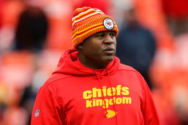 Kansas City Chiefs offensive coordinator Eric Bieniemy was overlooked for a head coaching position this offseason