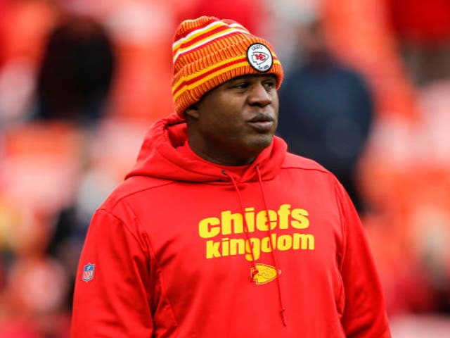 Kansas City Chiefs offensive coordinator Eric Bieniemy was overlooked for a head coaching position this offseason