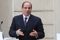 Egypt's president says he supports interim Libya government