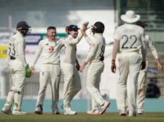 India vs England: Dom Bess spins tourists into control with wicket of Virat Kohli