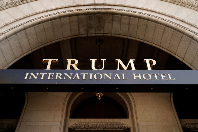 <p>Trump International Hotel in Washington DC</p>