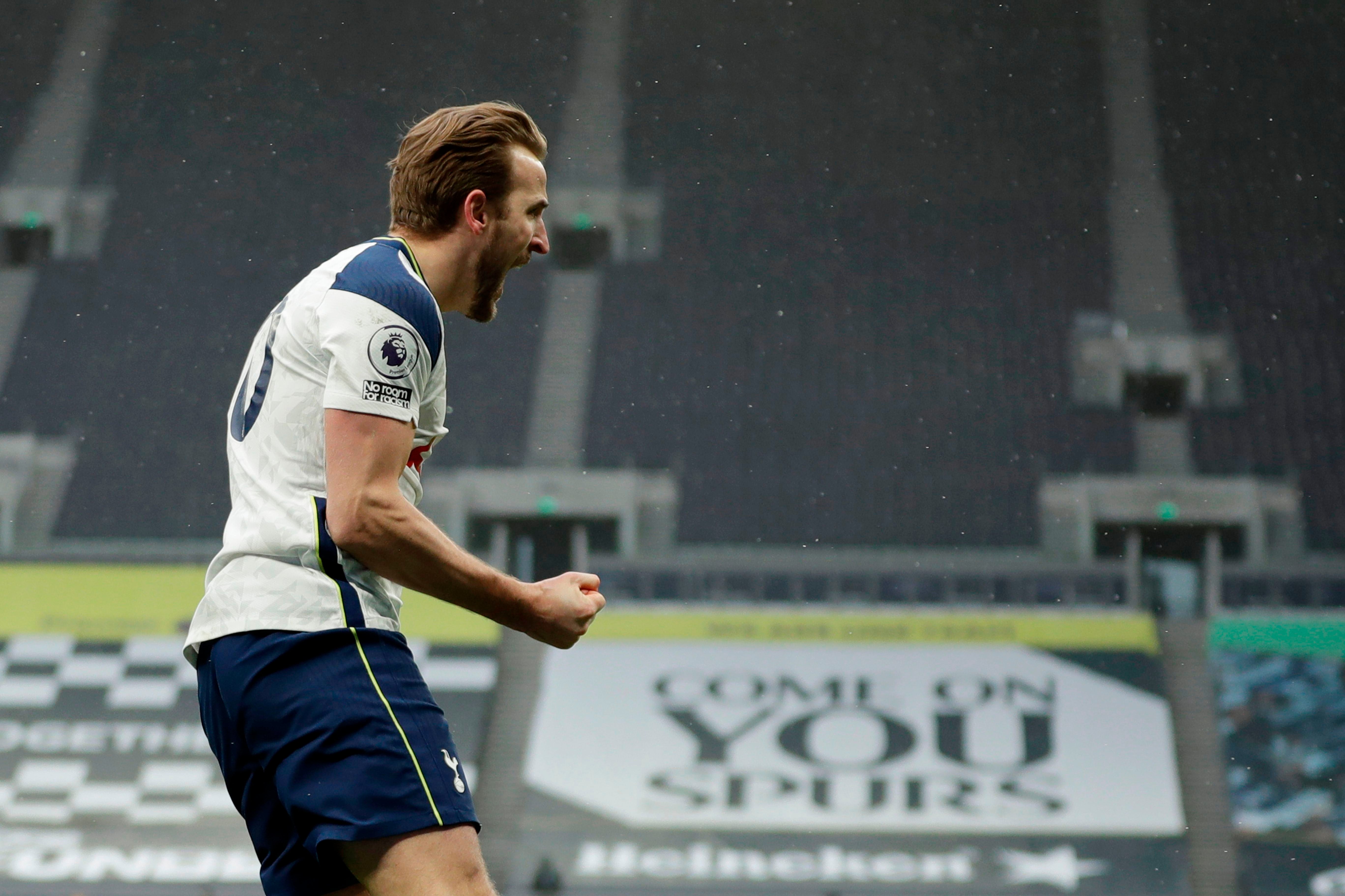 Kane returned quickly from injury and opened the scoring versus West Brom