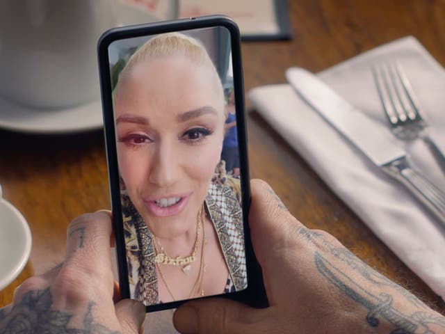 Gwen Stefani and Blake Shelton poke fun at relationship in T-Mobile ad