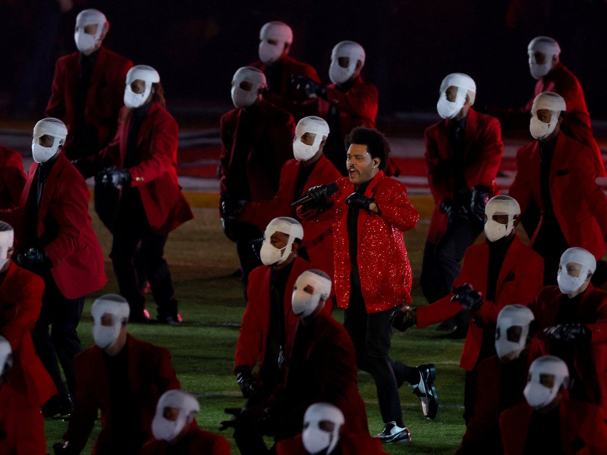 Super Bowl halftime show: The Weeknd gives 'brilliant' performance