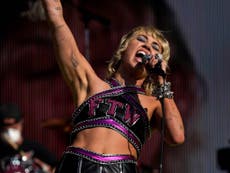 Miley Cyrus says ‘we love Britney’ during Super Bowl performance after documentary about star’s conservatorship