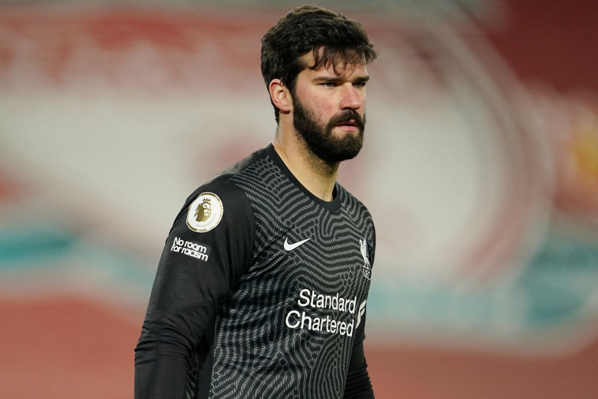 Liverpool’s Jurgen Klopp backs Alisson after errors which led to Man City defeat