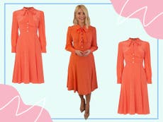Where to buy Holly Willoughby’s orange polka dot dress