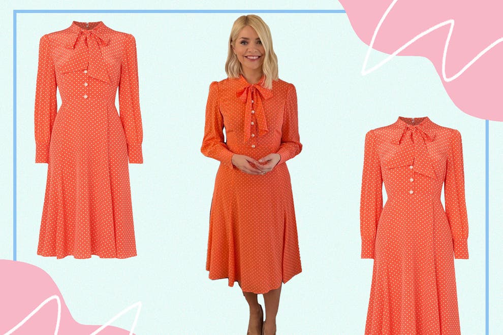 Holly's dress on today's this morning Outlet