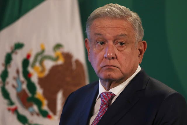 Virus Outbreak Mexico President