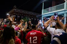 Wild maskless Super Bowl celebrations in Covid variant hotspot spark superspreader fears