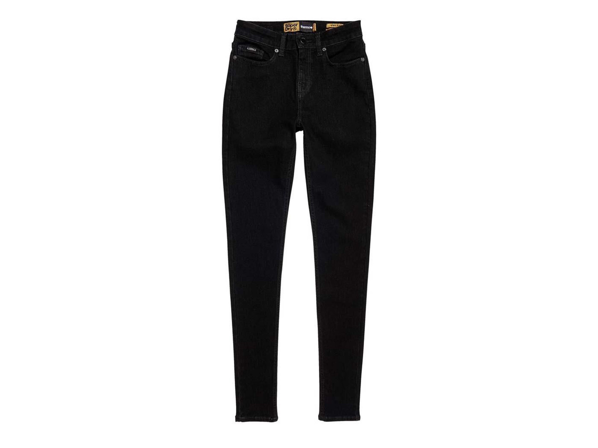 Fleece-lined jeans: High-waisted trousers that keep you warm | The ...