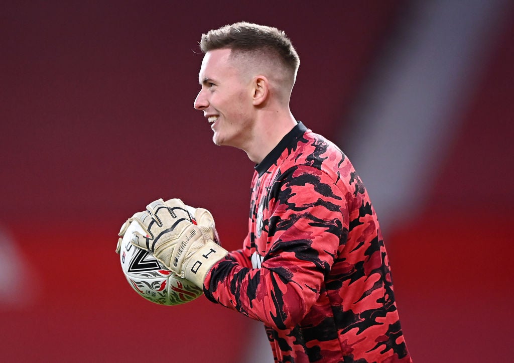 Dean Henderson is pushing to be United's No 1 goalkeeper