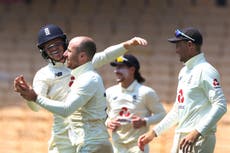 Jack Leach relishing responsibility of being England’s first-choice spinner