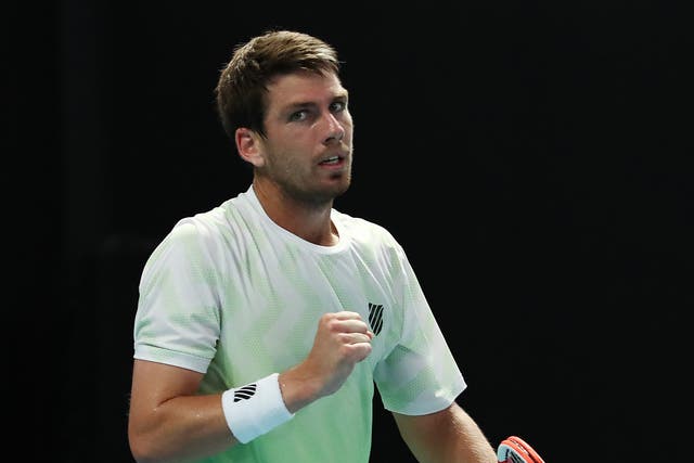 Cameron Norrie booked his spot in the second round