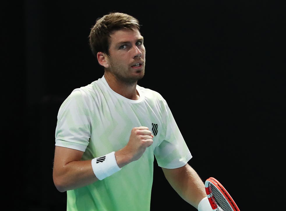 Cameron Norrie booked his spot in the second round
