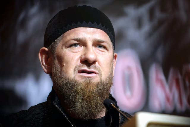 Chechnya’s leader Ramzan Kadyrov 
