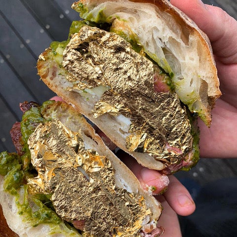 The 'Millionaire' sandwich contains edible gold