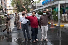 Prosecutors in Thailand file charges against protest leaders