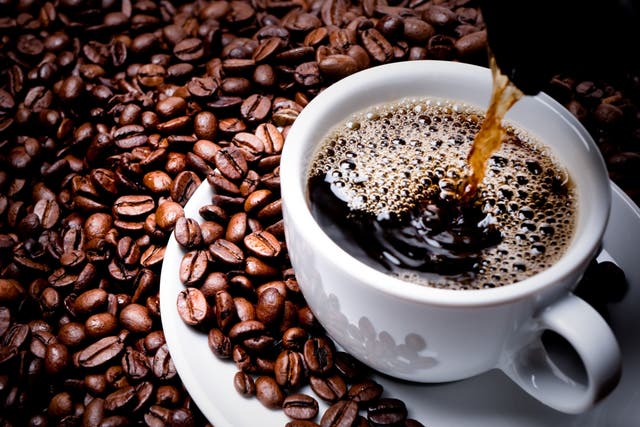 Regularly drinking caffeinated coffee has been linked with better heart health