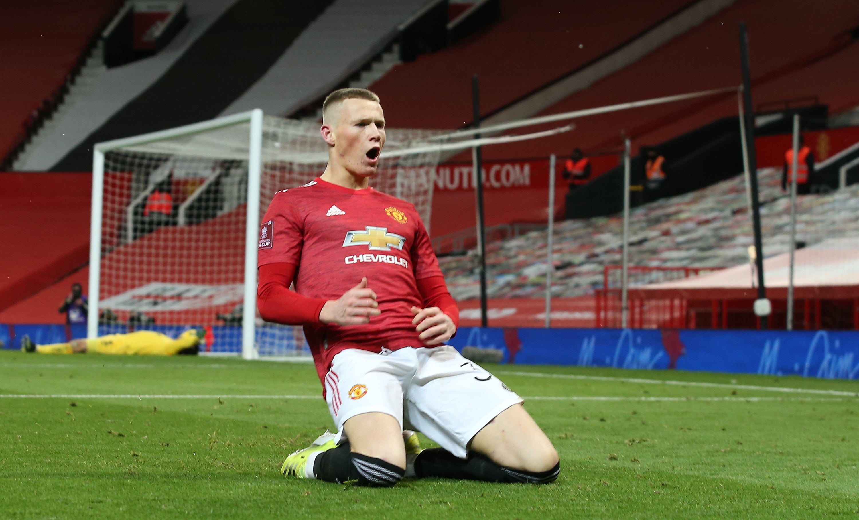 Scott McTominay sent Manchester United through to the quarter-finals