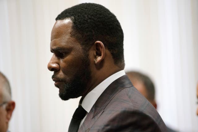 R Kelly appears at a hearing on 26 June 2019 in Chicago, Illinois