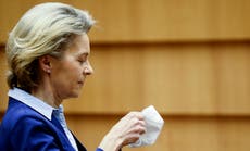  Covid: European ‘mistakes were made’ over EU-UK vaccine row,  Ursula von der Leyen admits