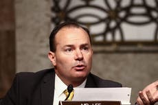 Chaotic scenes as GOP senator Mike Lee demands evidence of Trump phone call be stricken from record