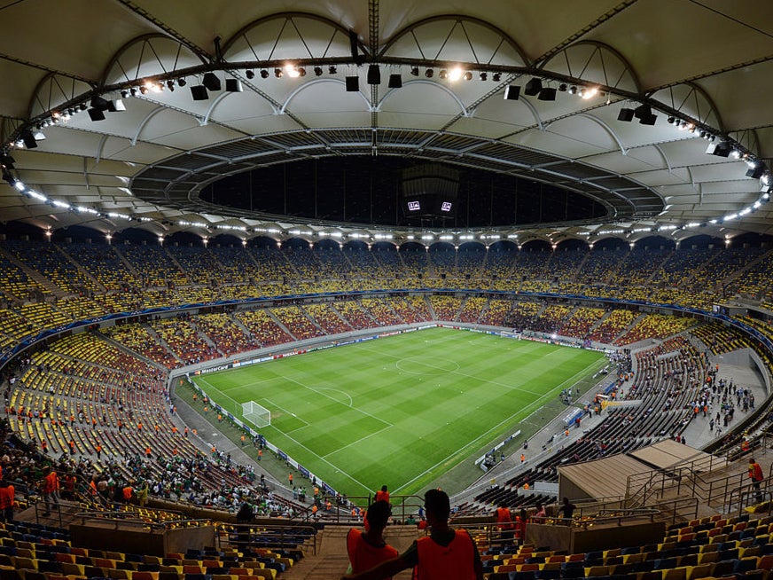 The game will now be staged at the Arena Nationala in Bucharest