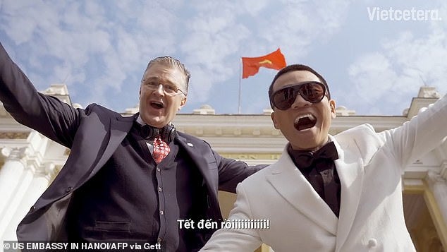 US Ambassador to Vietnam, Daniel Kritenbrink, released an unexpected rap video to coincide with Lunar New Year, in which he sings the country’s praises alongside Vietnamese rapper Wowy
