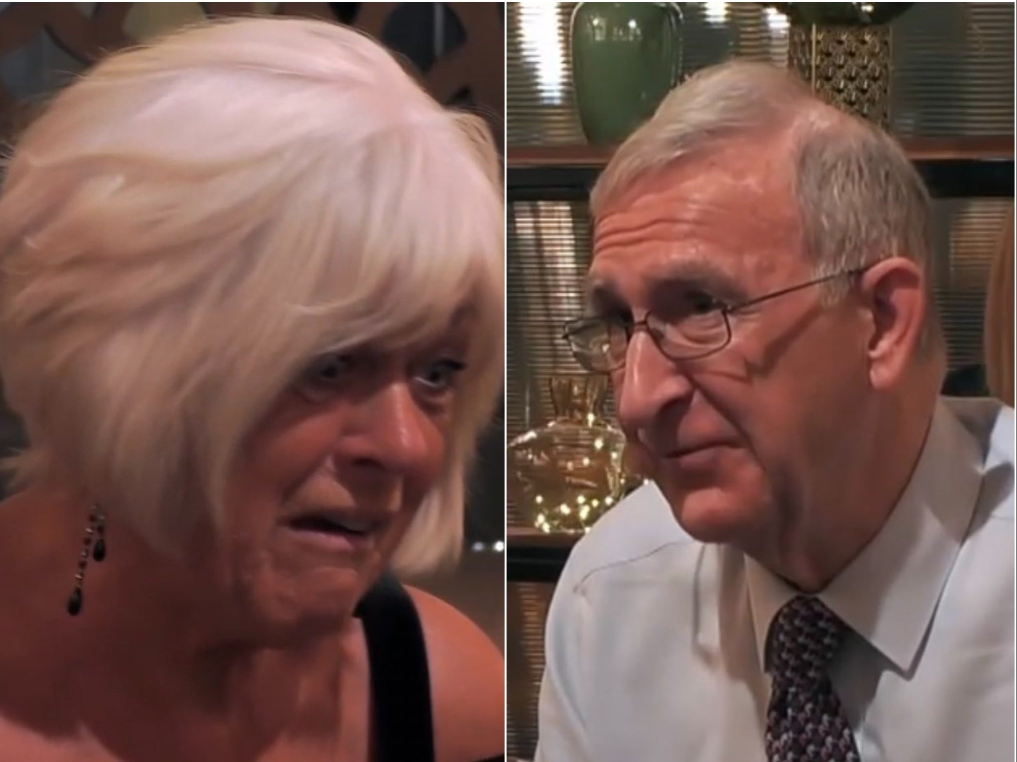 Two contestants on the most recent episode of the Channel 4 reality series ‘First Dates'