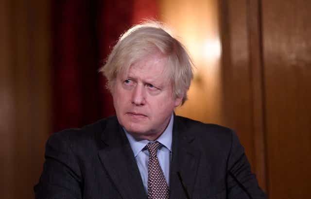 <p>Boris Johnson promised to ‘level up’ Britain in his 2019 manifesto</p>