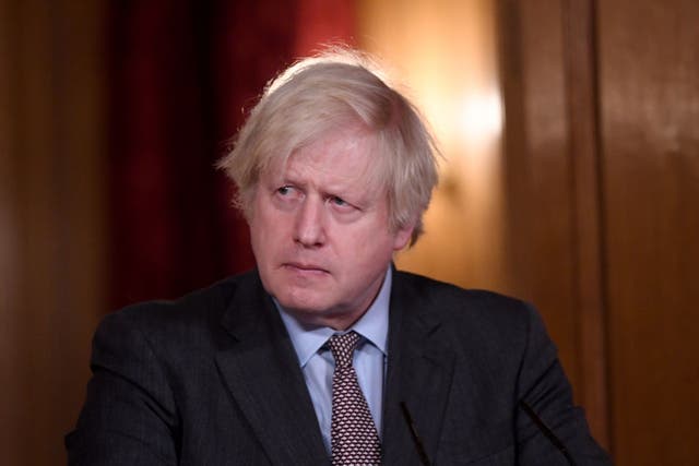 <p>Boris Johnson promised to ‘level up’ Britain in his 2019 manifesto</p>