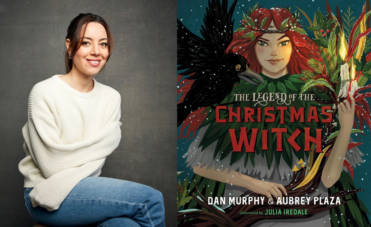 Aubrey Plaza book tells all _ about Santa Claus' sister