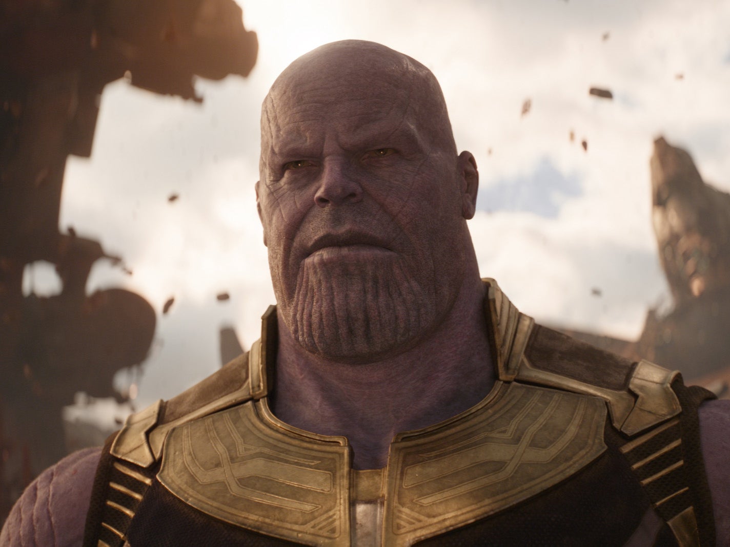 Josh Brolin as Thanos in Avengers: Infinity War