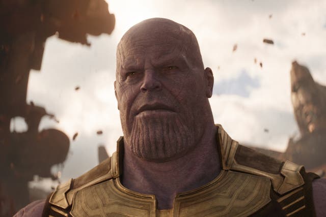 Josh Brolin as Thanos in Avengers: Infinity War