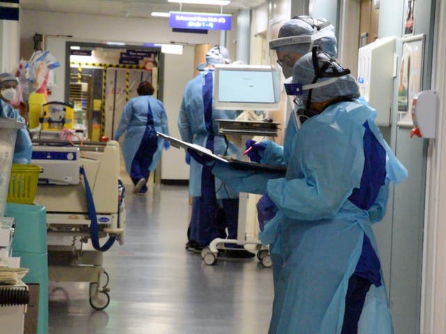 <p>Intensive care units have stretched staffing to dangerous levels during the pandemic</p>