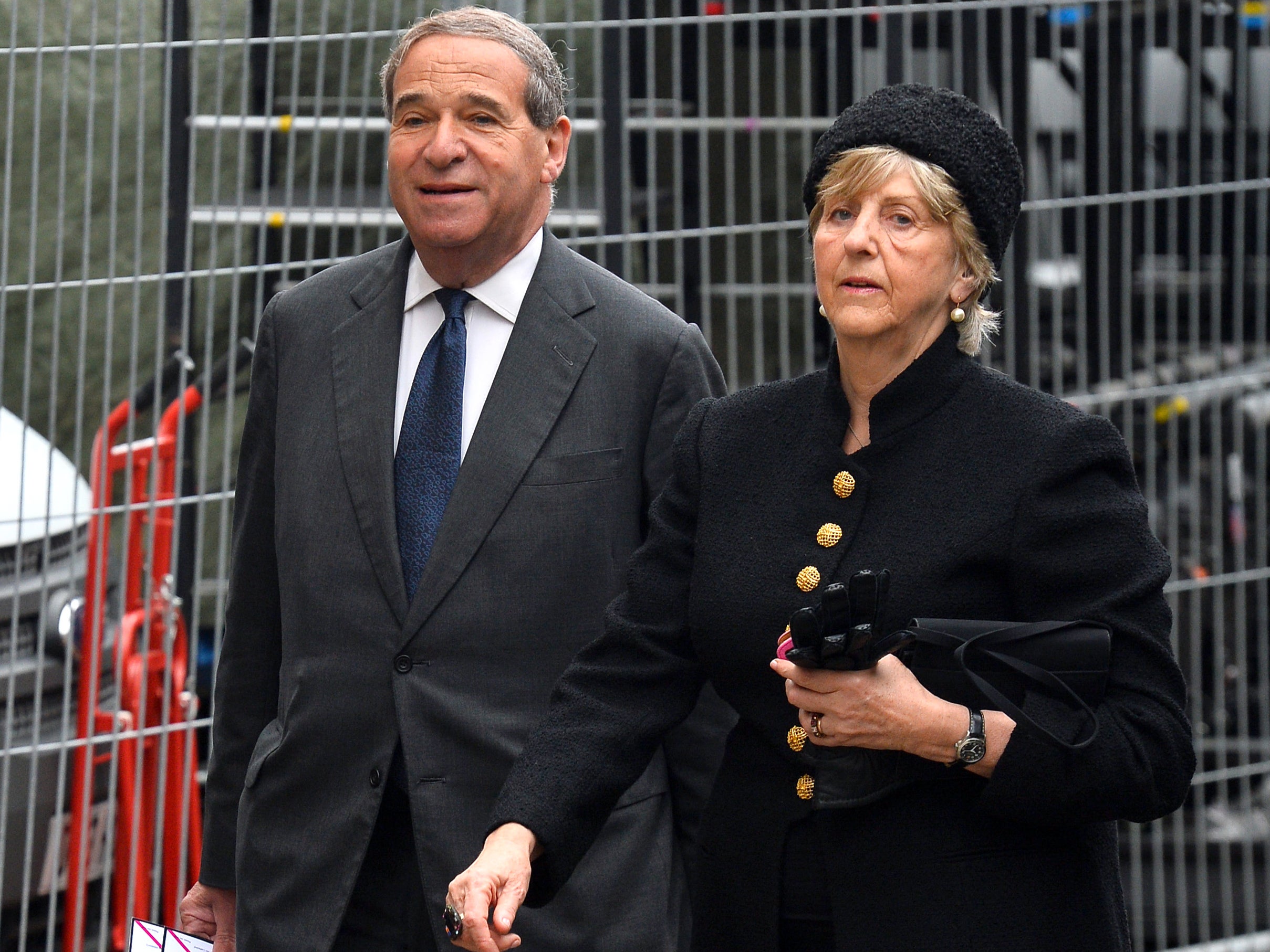Leon Brittan, and his wife, Diana, who says Scotland Yard should be held accountable