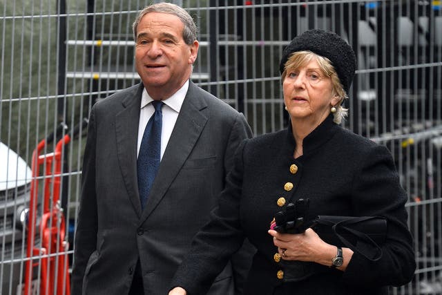 Leon Brittan, and his wife, Diana, who says Scotland Yard should be held accountable