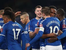 Everton vs Tottenham result: Hosts win out in goal-laden escape from reality to reach FA Cup quarter-finals